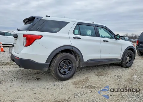 2020 Ford Explorer Police Interceptor from USA, damaged, VIN 1FM5K8AW8LGC99956